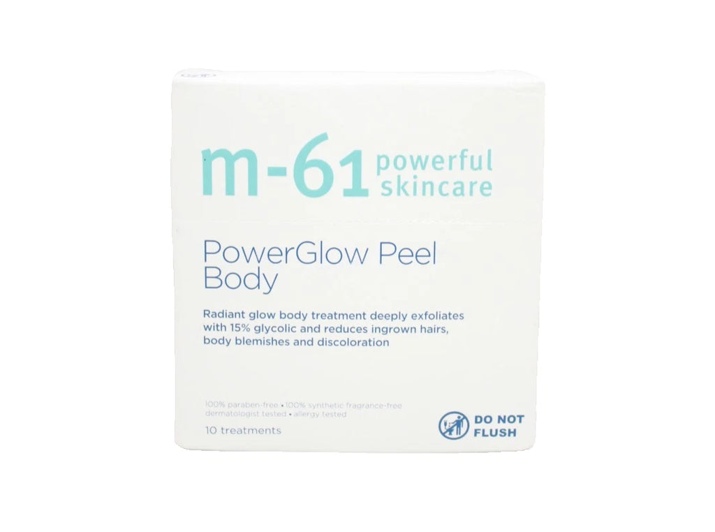 m-61 Power Glow Peel Body 10 Treatments | Exfoliating Body Peel for Smooth, Radiant Skin