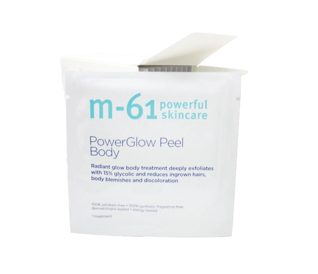 m-61 Power Glow Peel Body 10 Treatments | Exfoliating Body Peel for Smooth, Radiant Skin
