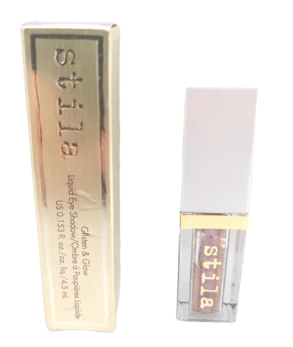 Stila Glisten & Glow Liquid Eyeshadow in Brook – Shimmering Rose Gold Long-Wear Eye Makeup