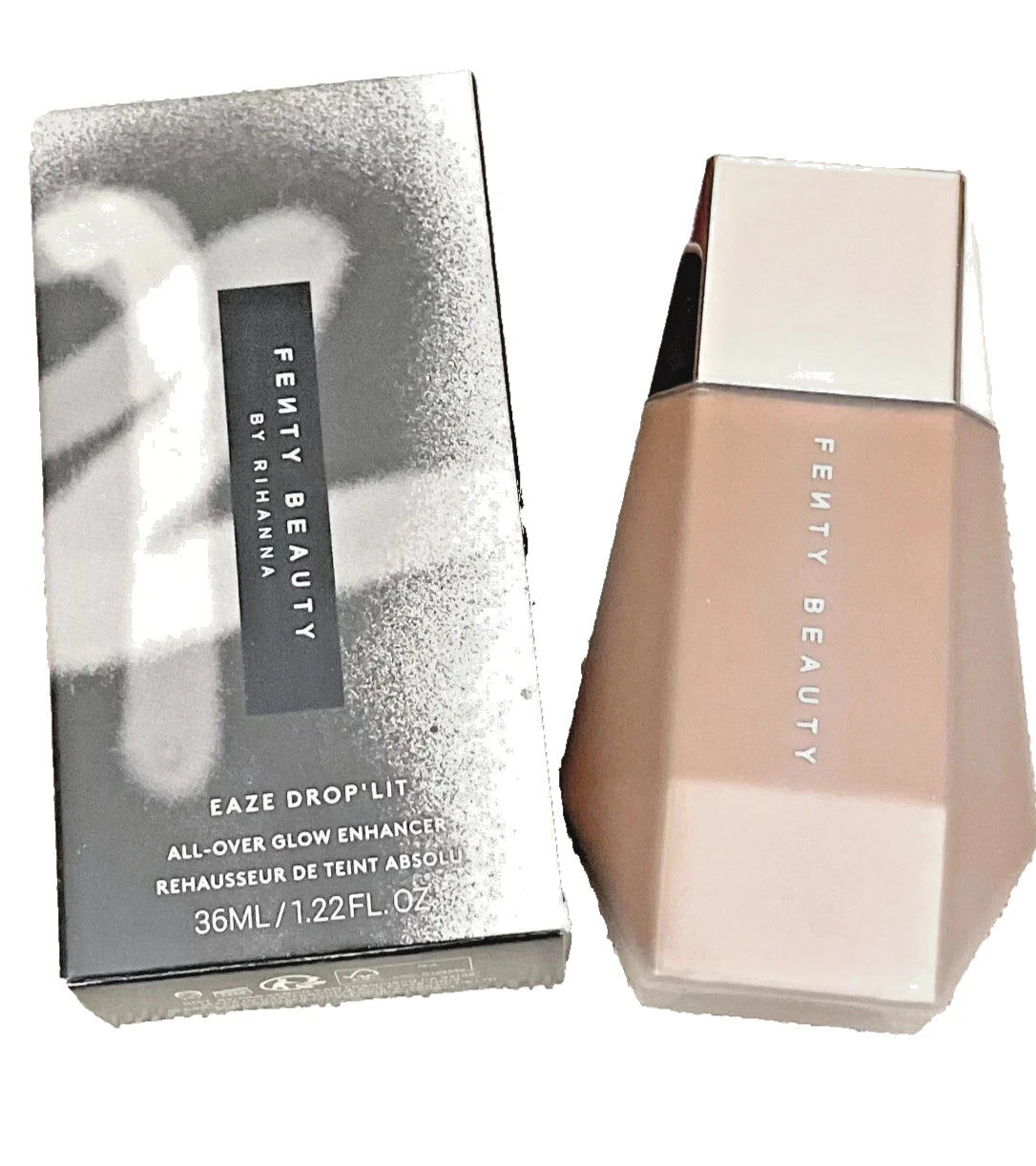 Fenty Beauty by Rihanna Eaze Drop'lit Bronze Jasper All-Over Glow Enhancer New