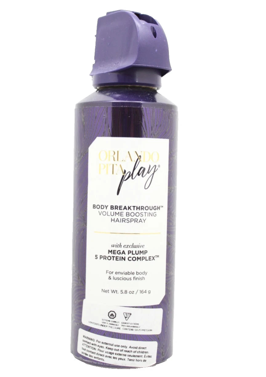Orlando Pita Play Body Breakthrough Volume Boosting Hairspray