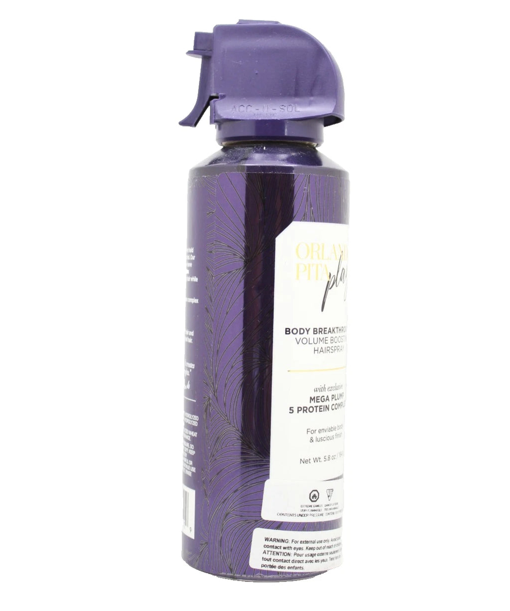 Orlando Pita Play Body Breakthrough Volume Boosting Hairspray