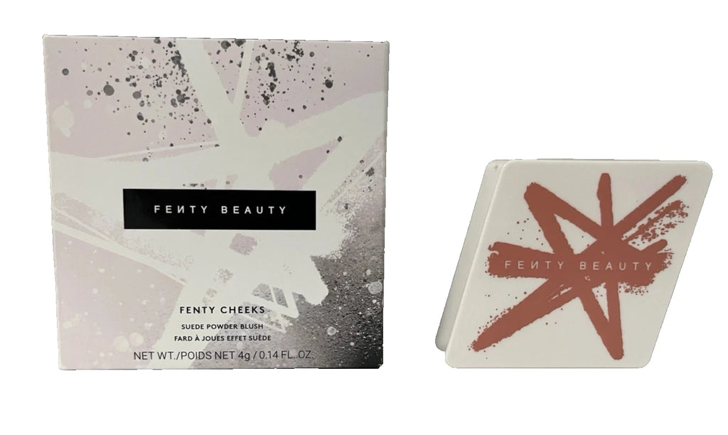 Fenty Beauty Cheeks Suede Waterproof Powder Blush – Bakin Cakez | Long-Lasting Matte Flush