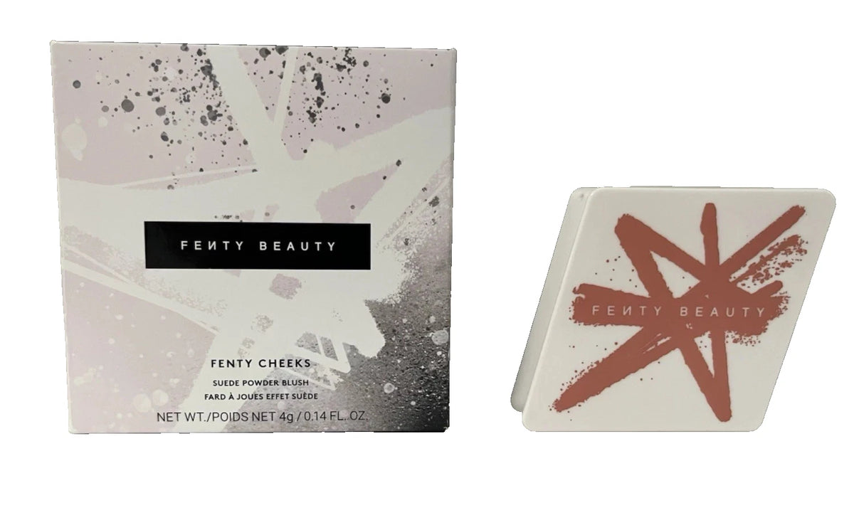 Fenty Beauty Cheeks Suede Waterproof Powder Blush – Bakin Cakez | Long-Lasting Matte Flush