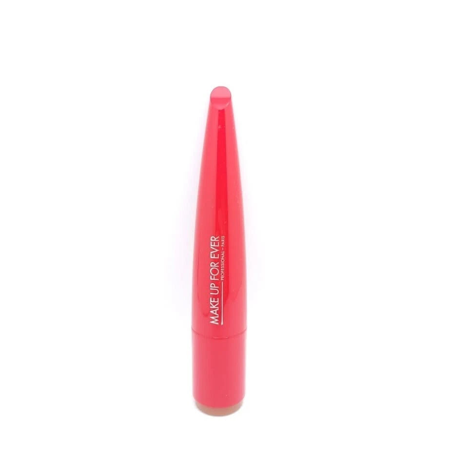 Make Up For Ever Rouge Artist Shine On Lipstick 130 Jubilant Caramel – Hydrating High Shine Nude Caramel Lipstick for Smooth, Glossy Finish