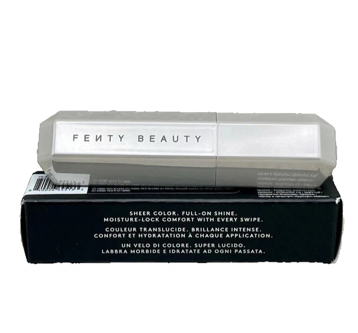 Fenty Beauty Slip Shine Sheer Shiny Lipstick – 09 Bubblerum | Hydrating Glossy Tint