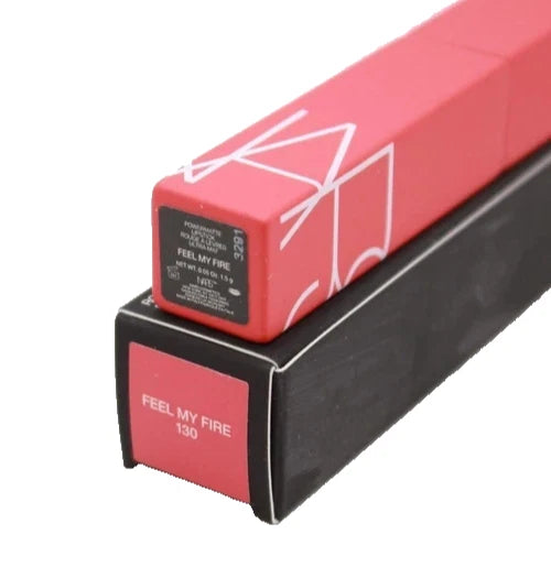 NARS Powermatte Lipstick – #130 Feel My Fire | Ultra-Matte Long-Wear Lip Color