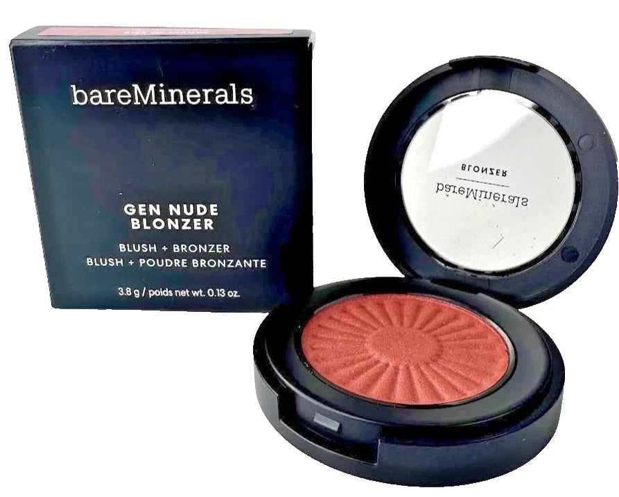 bareMinerals Gen Nude Blonzer – Kiss of Mauve 0.13 oz | Blush + Bronzer Hybrid Powder