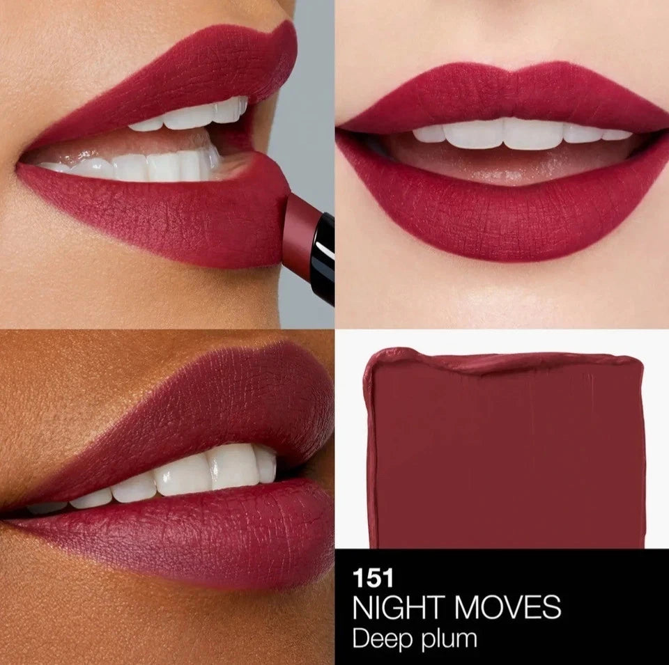 NARS Powermatte Lipstick – 151 Night Moves | Intense Matte Lip Color