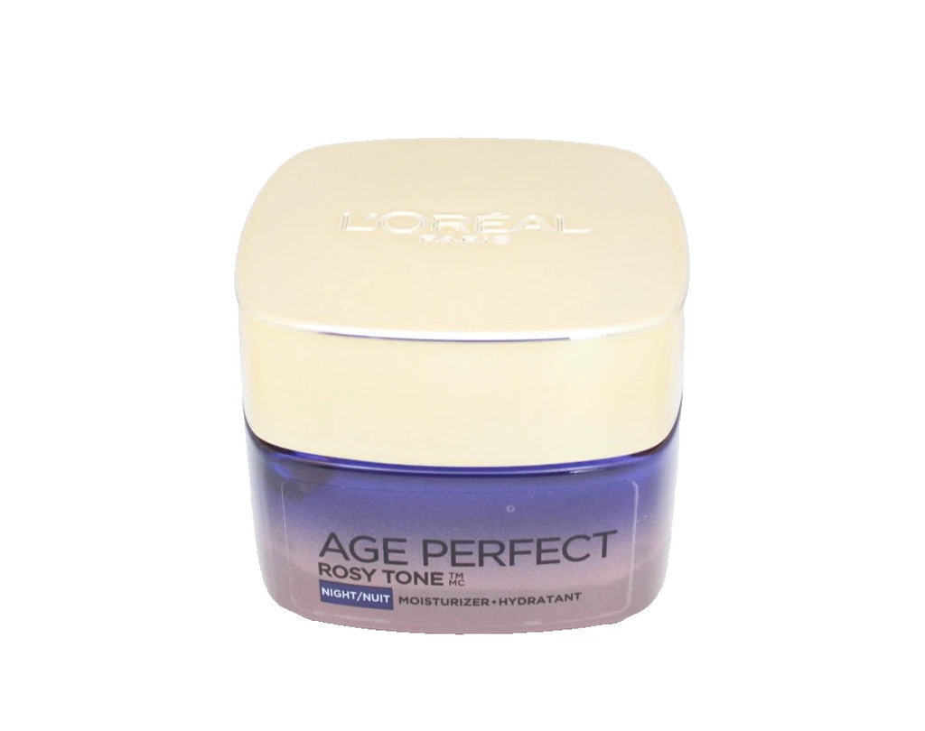 L'Oréal Age Perfect Rosy Tone Cold Effect Night Cream – Revitalizing Overnight Moisturizer for Mature Skin