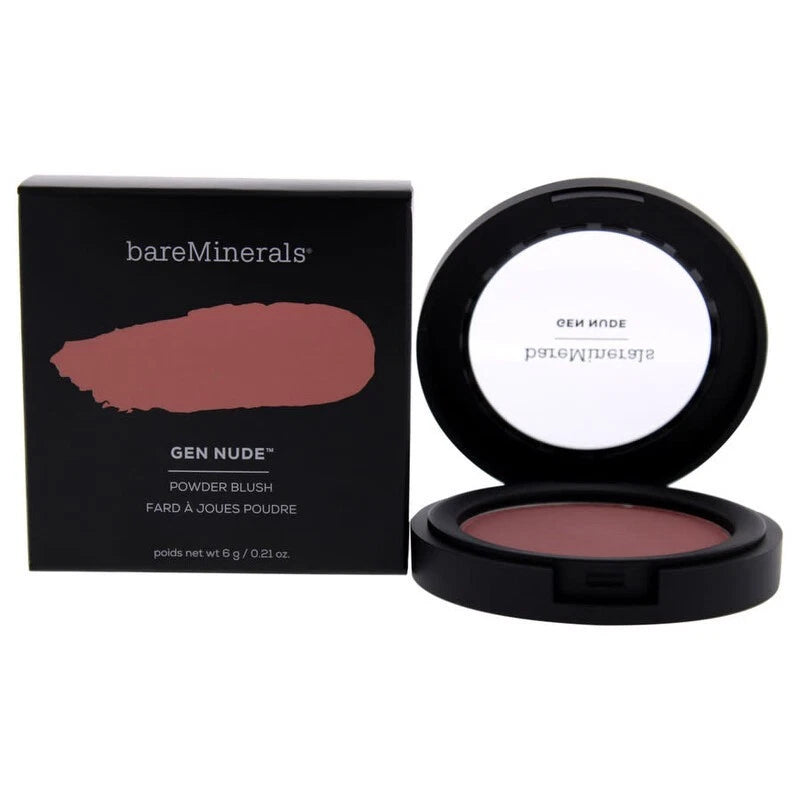 bareMinerals Gen Nude Powder Blush – Call My Blush | Soft Matte Rose Blush