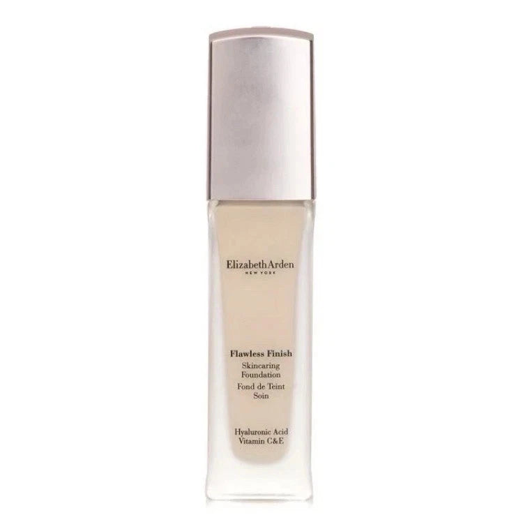 Elizabeth Arden Flawless Finish Skincaring Foundation 120W Warm Beige New