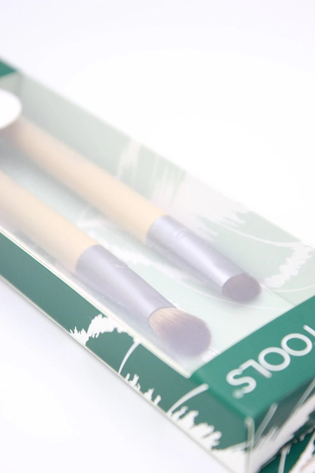 EcoTools Enhancing Eye Brush Set Duo – 4-Piece Multi-Head Eye Makeup Brush Kit for Blending, Shading & Defining