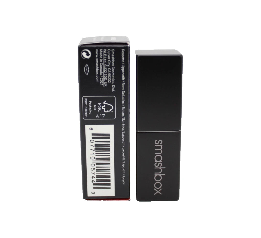 Smashbox Be Legendary Lipstick – Bankrolled Matte | High-Impact Velvet Matte Finish Lip Color