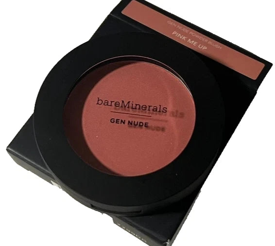 bareMinerals Gen Nude Powder Blush – Pink Me Up 0.21 oz | Soft Matte Natural Finish