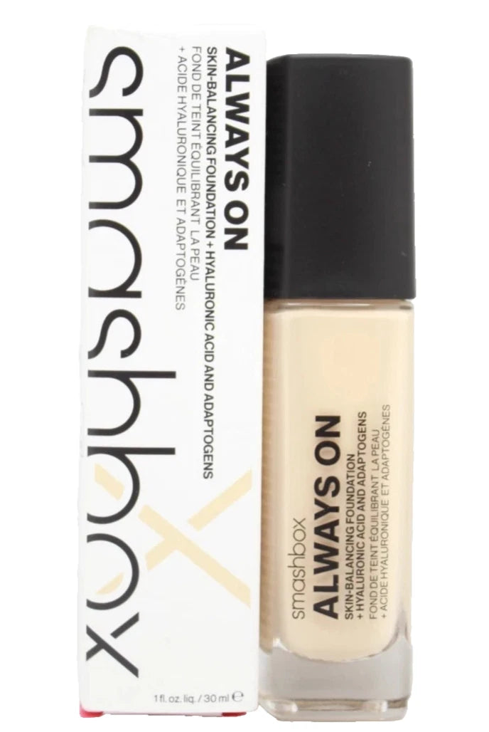 Smashbox Always On Skin-Balancing Foundation – F10W | Full Coverage Longwear Oil-Control Foundation