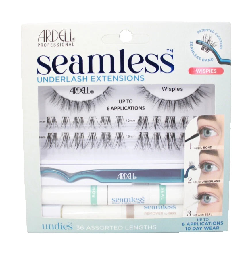Ardell Professional Seamless Underlash Extensions – Wispies | Natural, Lightweight Underlash Lash Extensions for Salon-Quality Look
