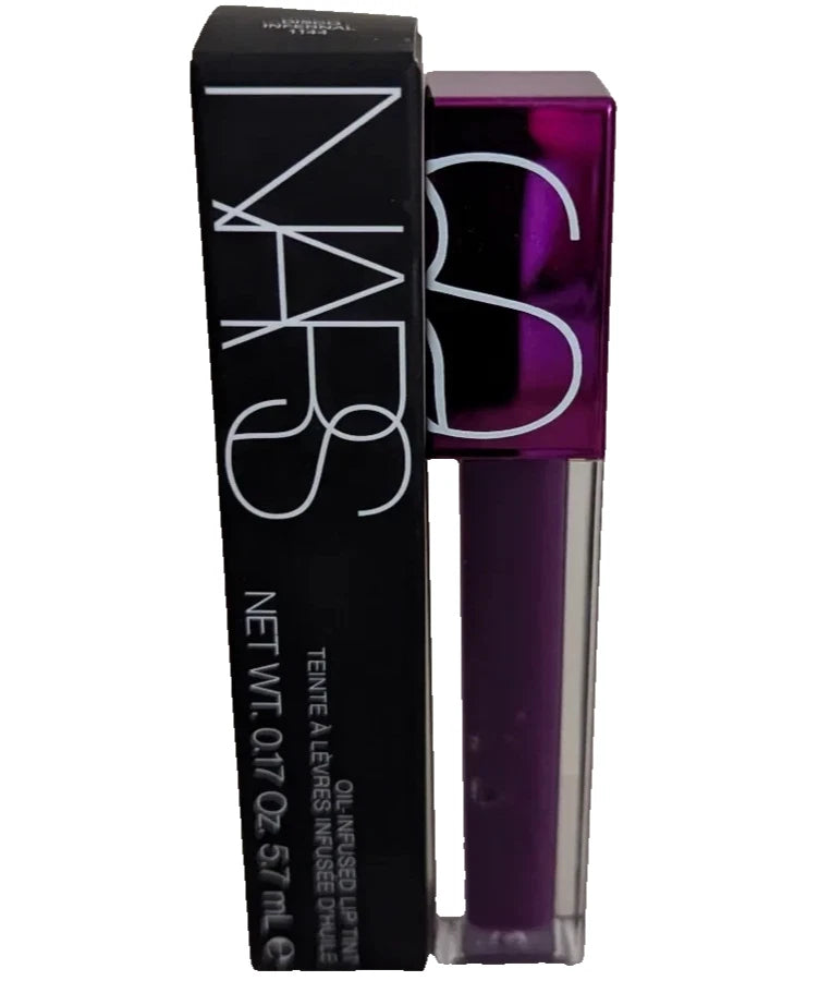 NARS Oil-Infused Lip Tint – Disco Infernal | Sheer Shine Hydrating Lip Color