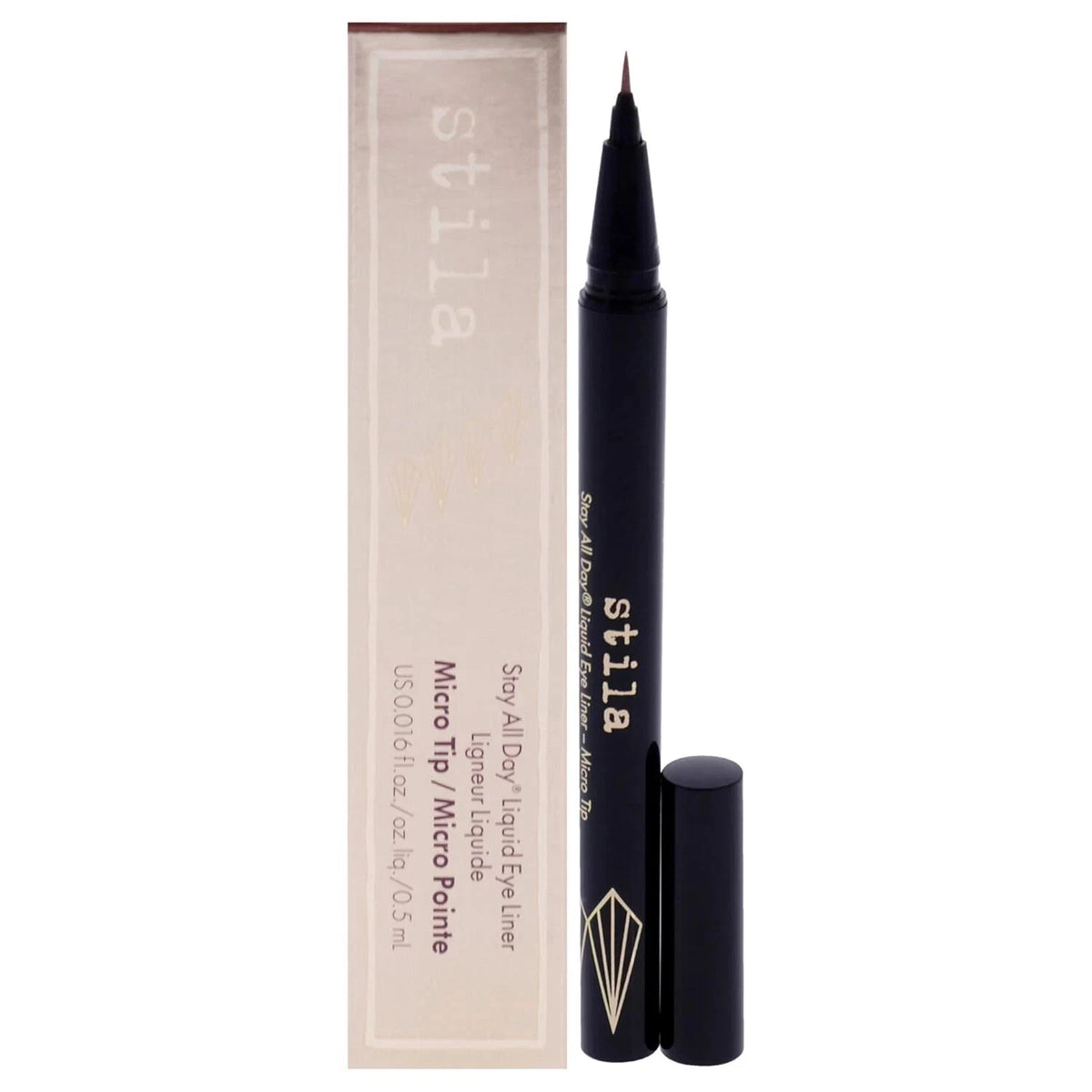 Stila Stay All Day Liquid Eyeliner Micro Tip Shimmering Quartz 0.016 oz New