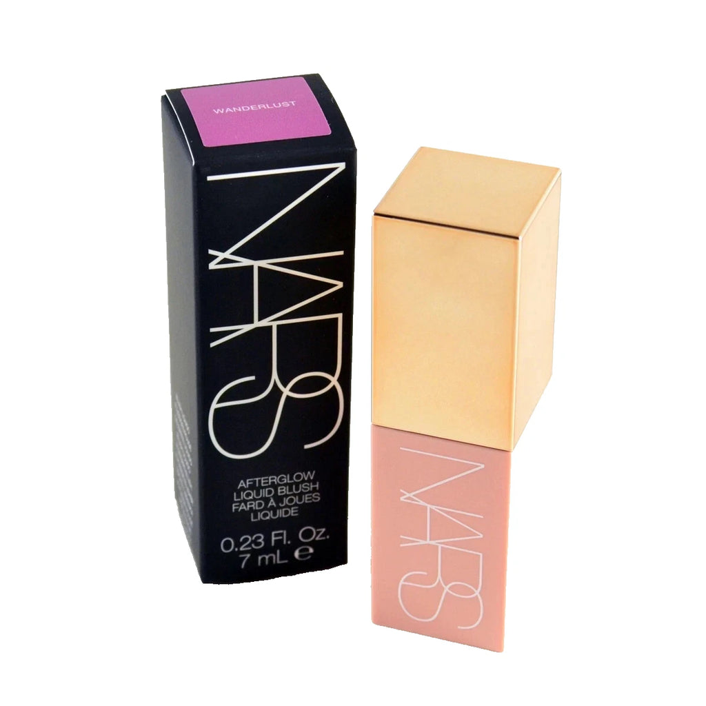 NARS Afterglow Liquid Blush – Wanderlust | Dewy Buildable Liquid Cheek Color