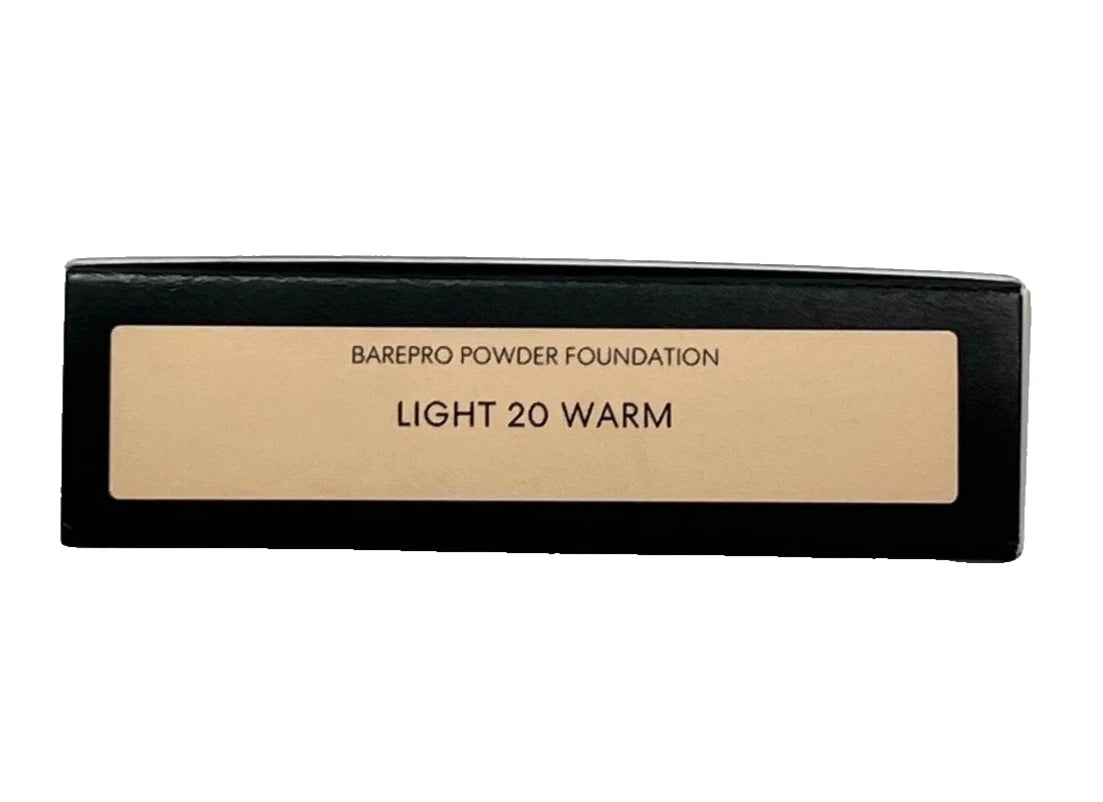 bareMinerals BAREPRO 16HR Performance Wear Powder Foundation – Light 20 Warm | Skin-Perfecting Matte Coverage