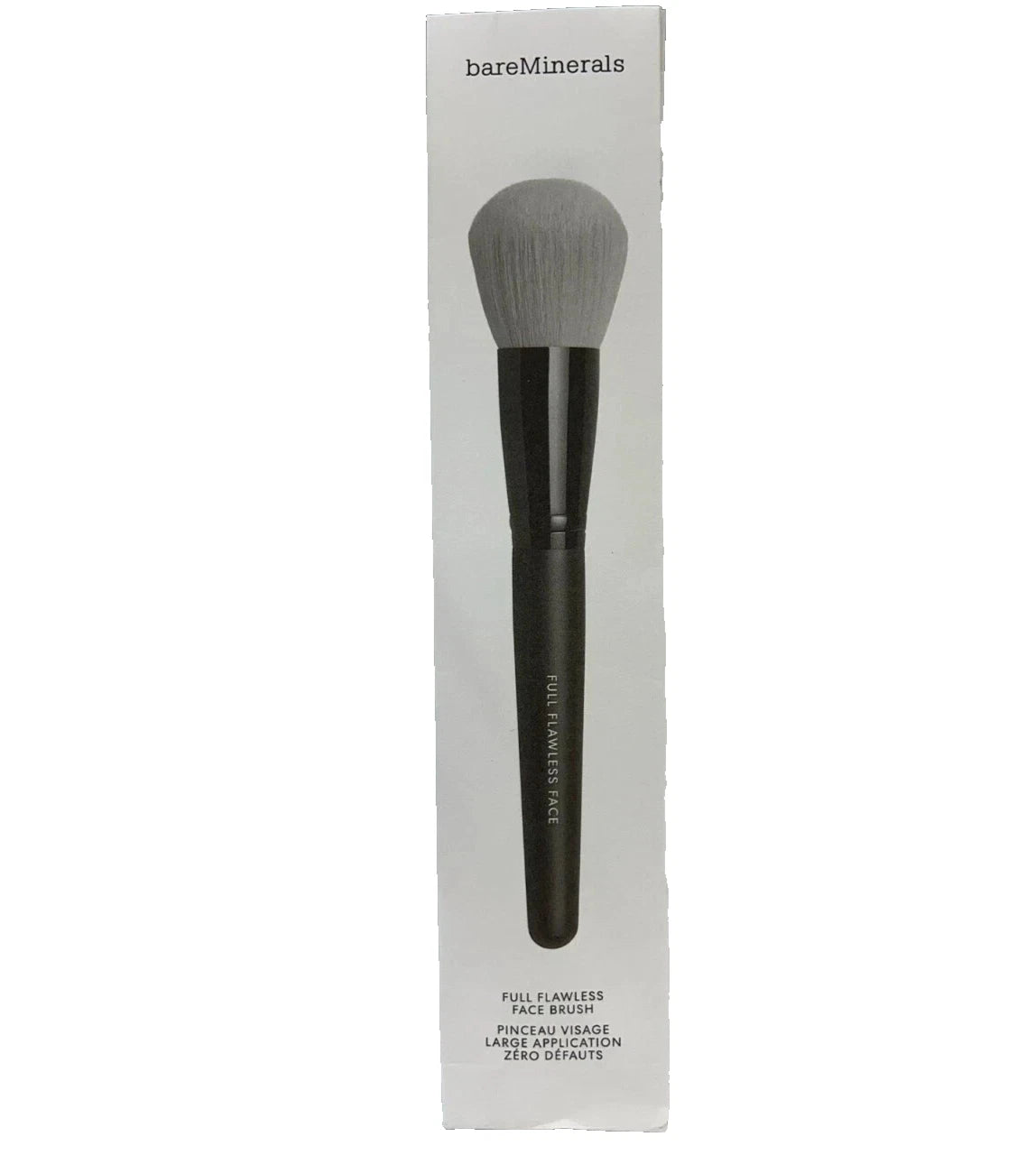 bareMinerals Full Flawless Face Brush – Soft Synthetic Makeup Brush for Powder & Foundation Application