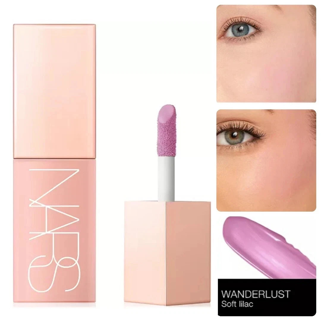 NARS Afterglow Liquid Blush – Wanderlust | Dewy Buildable Liquid Cheek Color