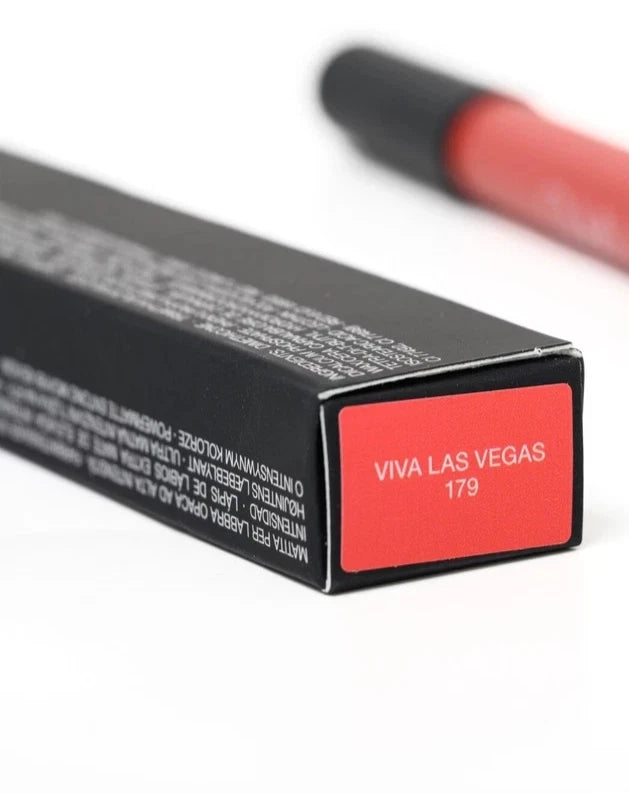 NARS Powermatte High-Intensity Lip Pencil – Viva Las Vegas #179 | Longwear Matte Lip Color