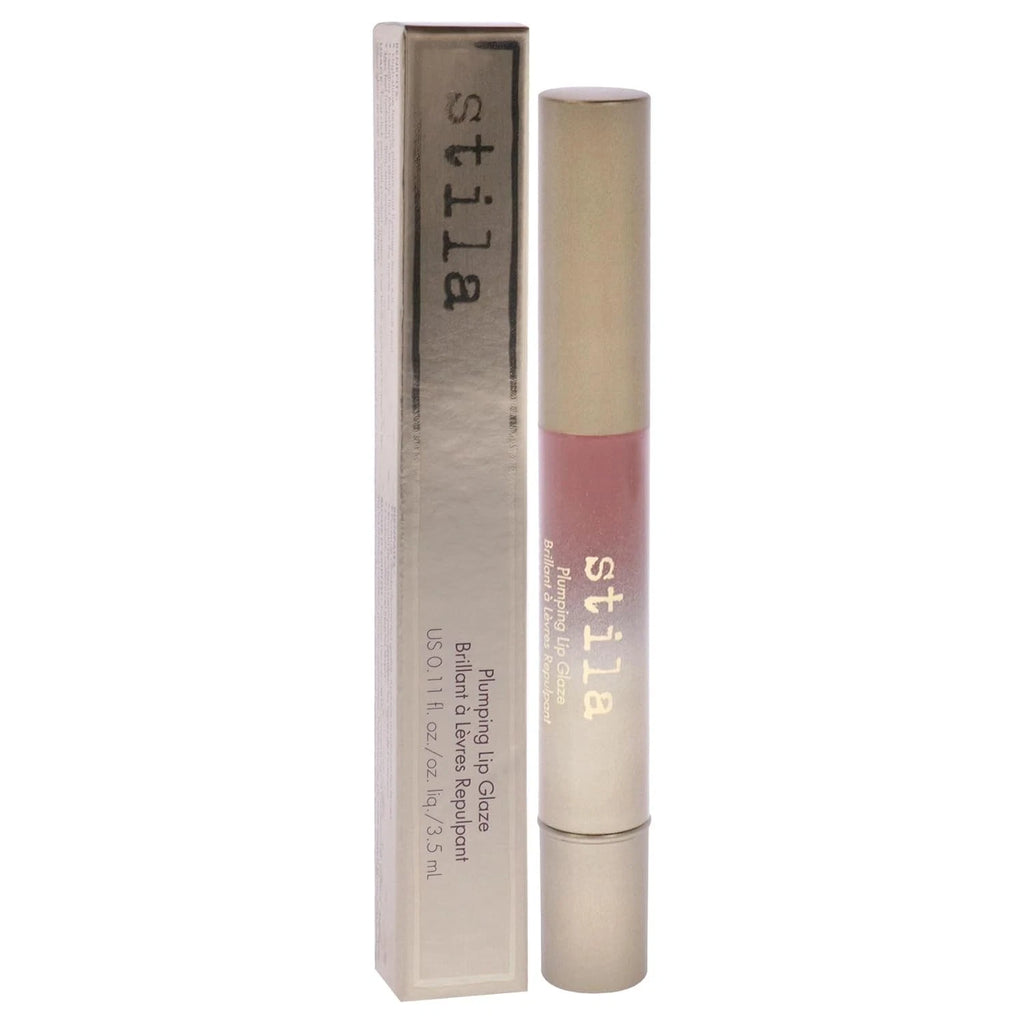 Stila Plumping Lip Glaze Clear High Shine Gloss Lip Plumper Full Size New