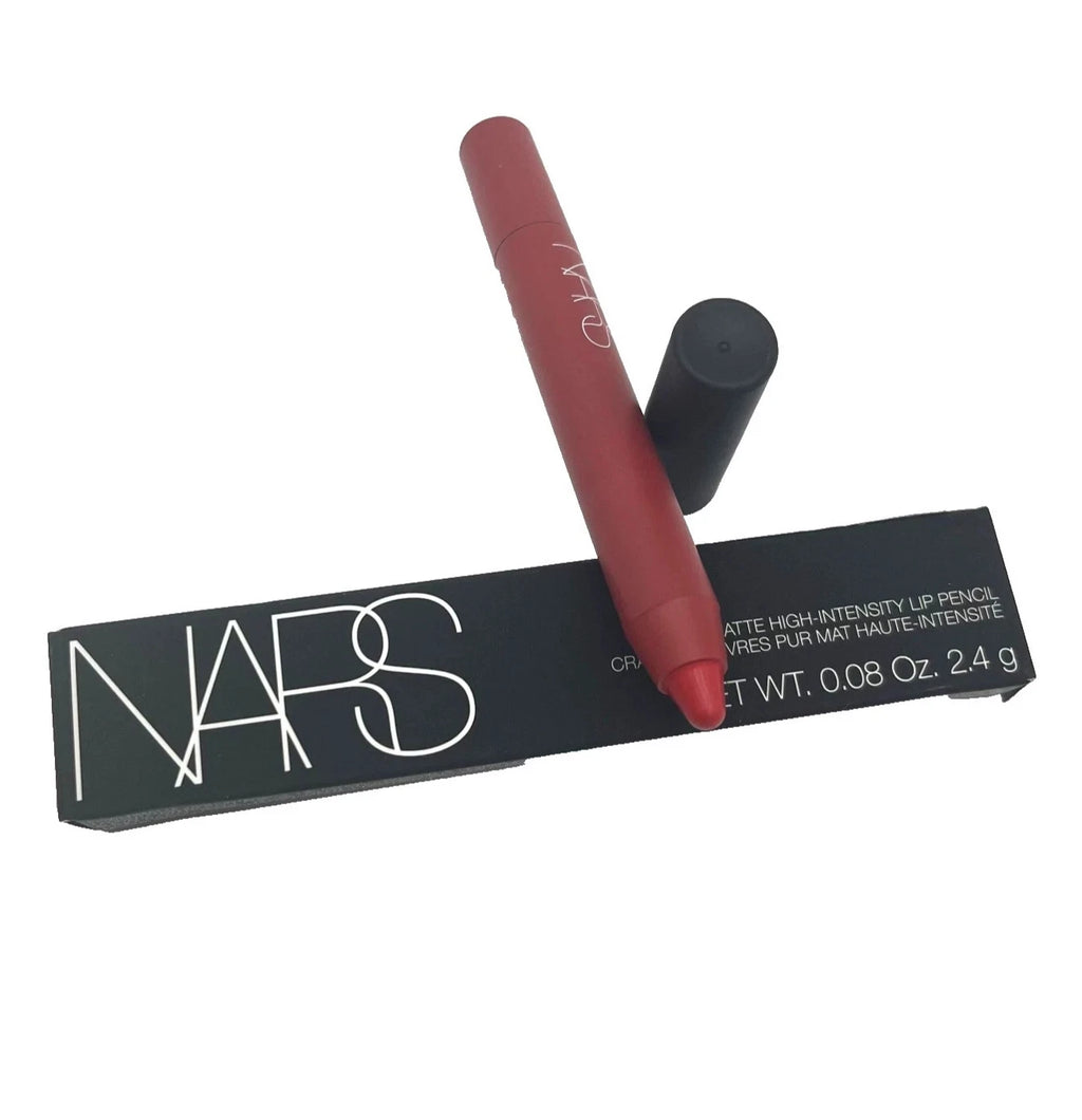 NARS Powermatte High-Intensity Lip Pencil – #132 Dragon Girl | Bold Matte Red Lip Color