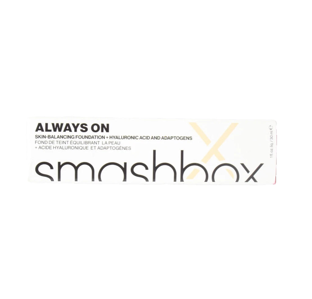 SMASHBOX Always On Skin-Balancing Foundation | Hyaluronic Acid & Adaptogens Medium to Full Coverage