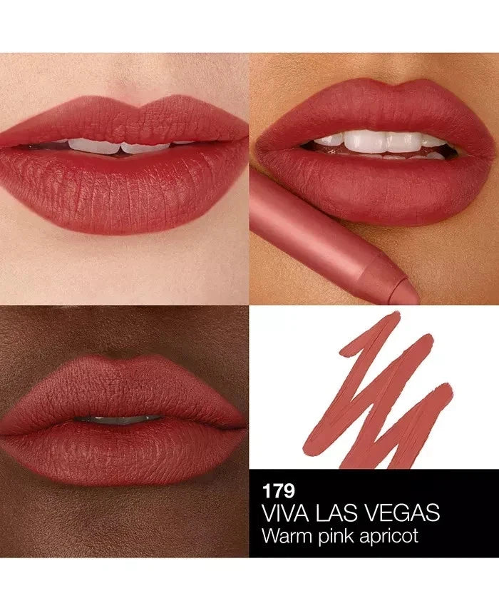 NARS Powermatte High-Intensity Lip Pencil – Viva Las Vegas #179 | Longwear Matte Lip Color