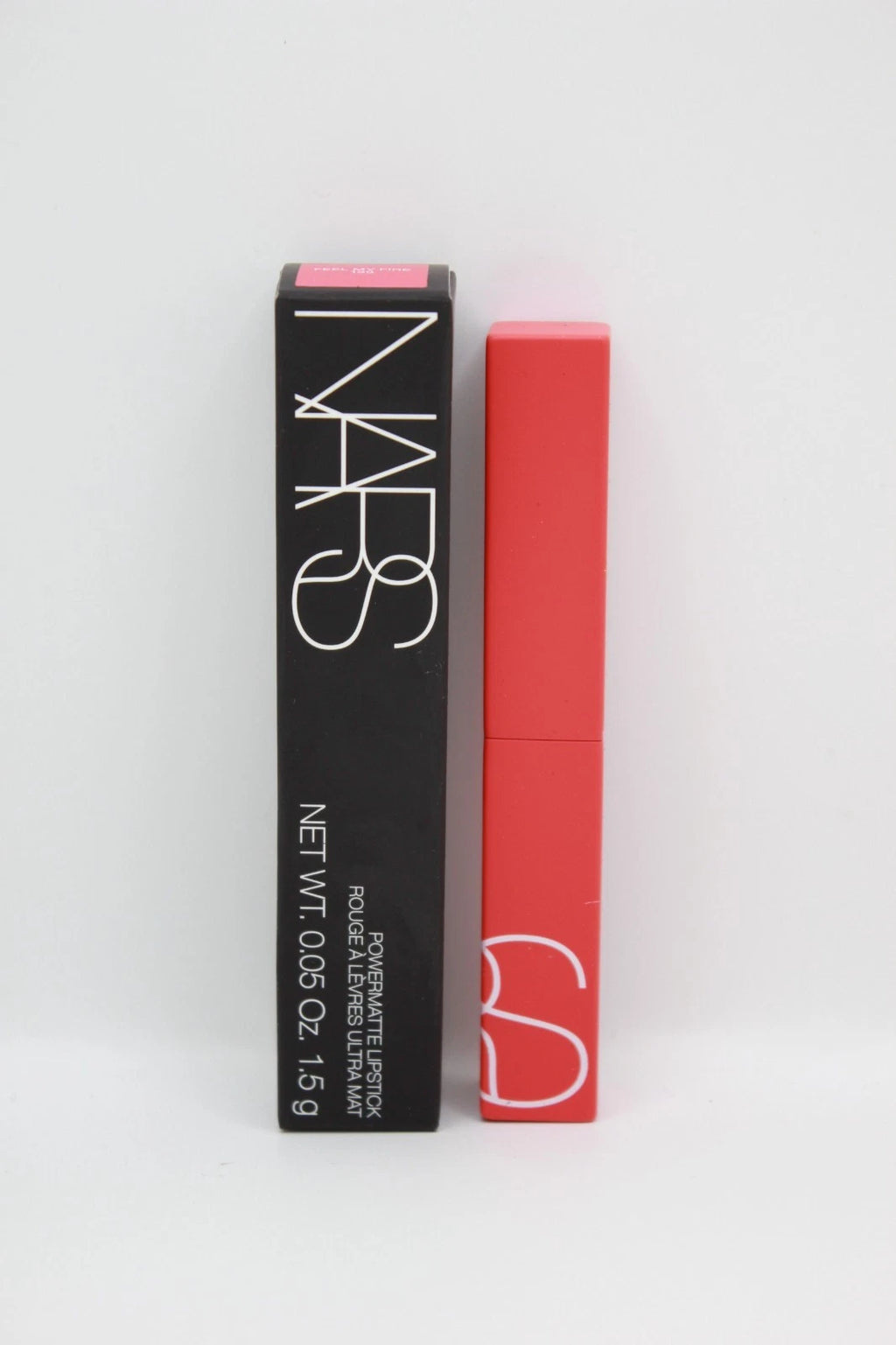 NARS Powermatte Lipstick Feel My Fire 130 | Long-Lasting High-Pigment Matte Lipstick