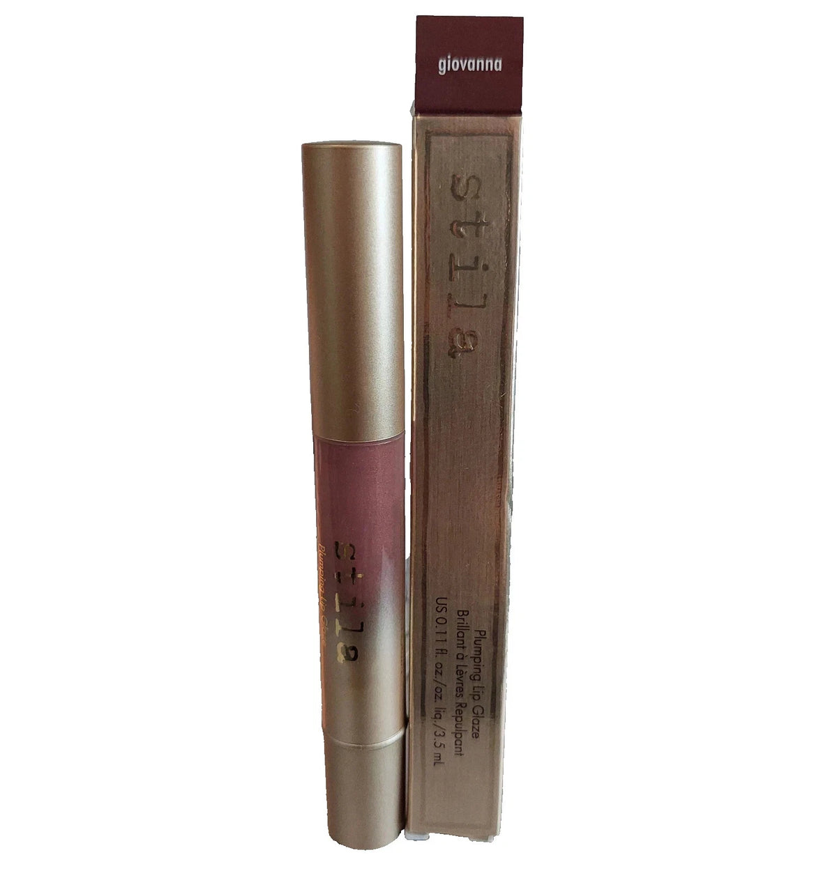 Stila Plumping Lip Glaze – Giovanna | High-Shine Lip Gloss with Plumping Effect
