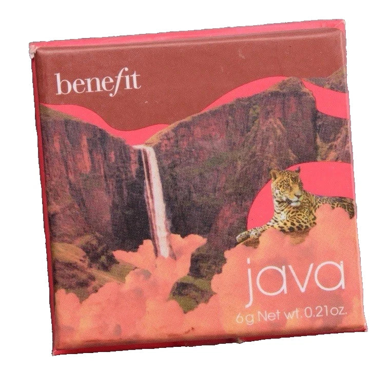 Benefit Java Rosy Mocha Blush Powder – Warm Tone Face Blush Compact