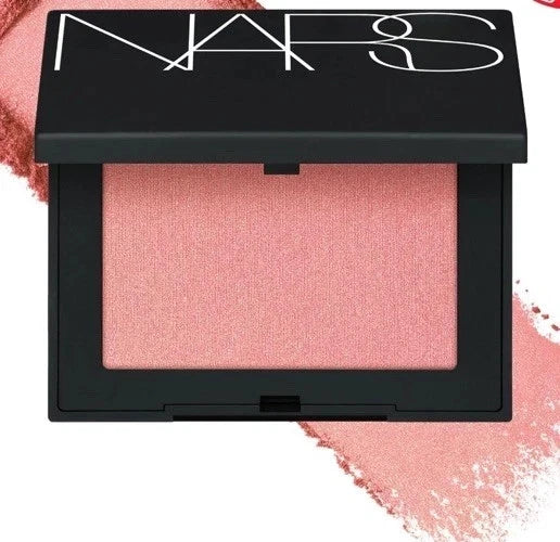 NARS Blush Orgasm Iconic Peachy Pink Gold Shimmer Powder Makeup 4.8g/0.16oz