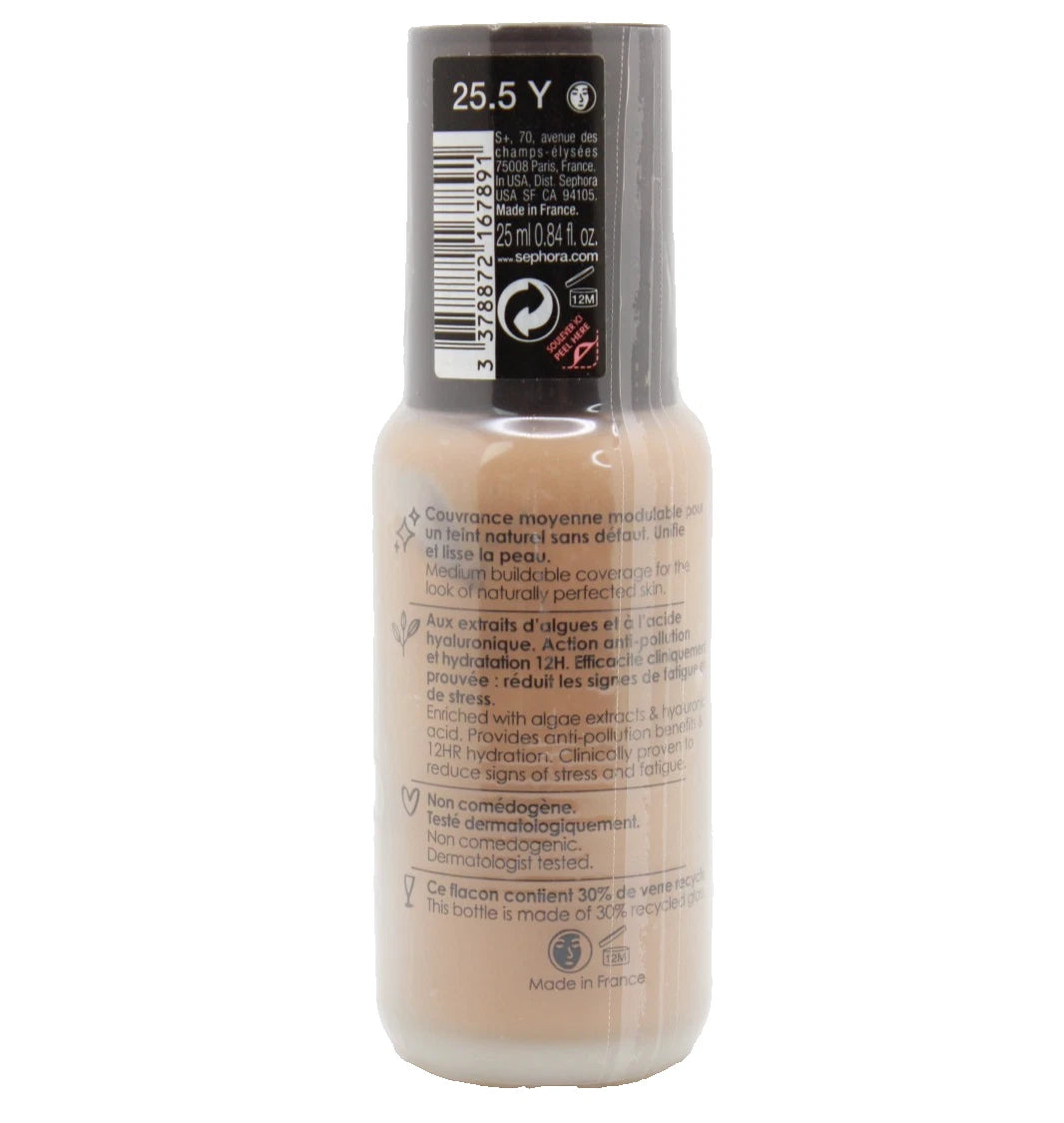 Sephora Best Skin Ever Long Wear Foundation 25.5 Y | Natural Finish Medium to Full Coverage Foundation