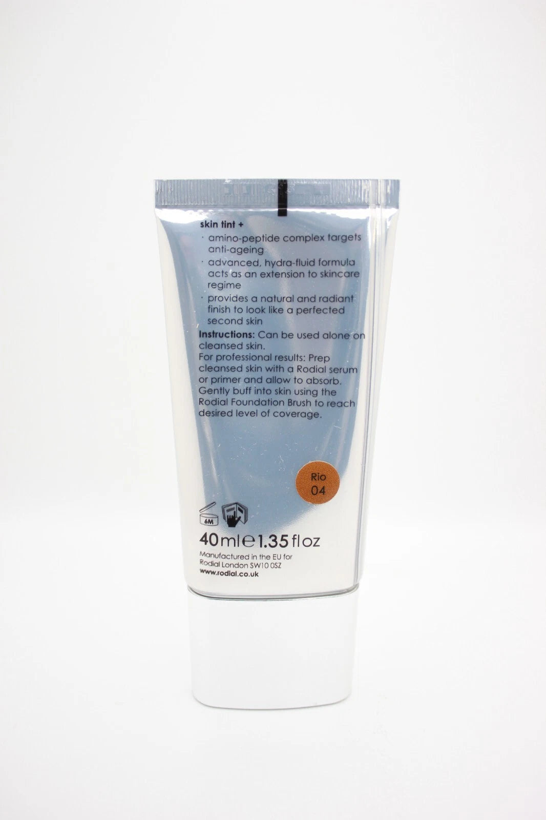 Rodial Skin Tint+ Tinted Moisturizer – Rio 04 | Medium Coverage Hydrating Glow
