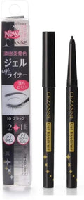 Cezanne Gel Eyeliner 10 Black Long Lasting Waterproof Eye Liner Pencil New