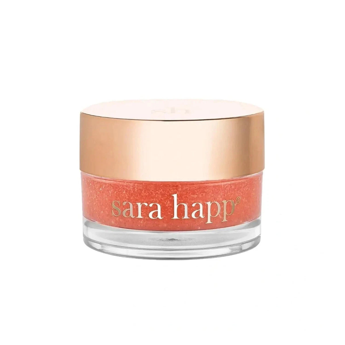 Sara Happ Lip Scrub Sparkling Peach 0.5oz Exfoliating Lip Treatment New Sealed