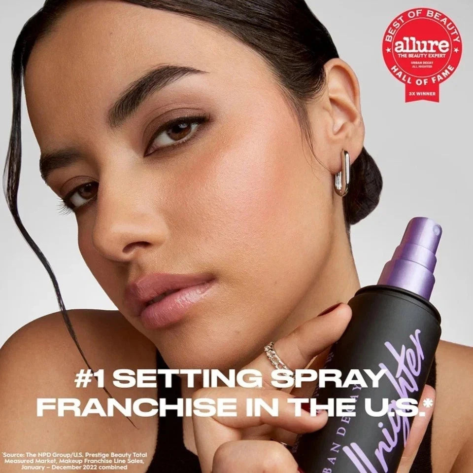 Urban Decay All Nighter Setting Spray Travel Size 1.0 oz Long-Lasting Makeup Fix