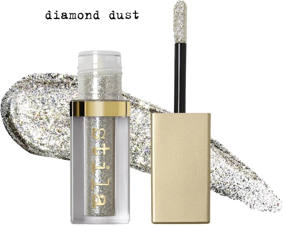 Stila Glisten & Glow Liquid Eyeshadow Diamond Dust Shimmer Glitter Eye Makeup