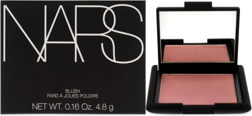 NARS Blush Orgasm Iconic Peachy Pink Gold Shimmer Powder Makeup 4.8g/0.16oz