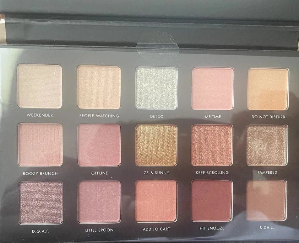 Milani Gilded Nude Eyeshadow Palette 15 Neutral Matte & Shimmer Shades – New