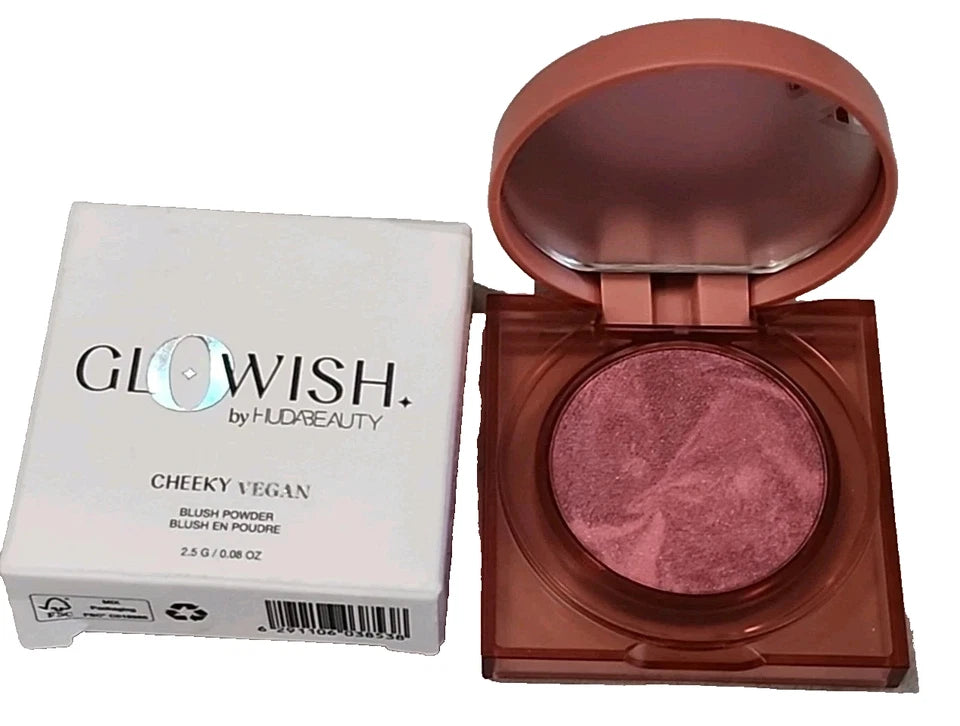 Glowish by Huda Beauty Cheeky Vegan Blush Stick 03 Berry Juice Full Size New
