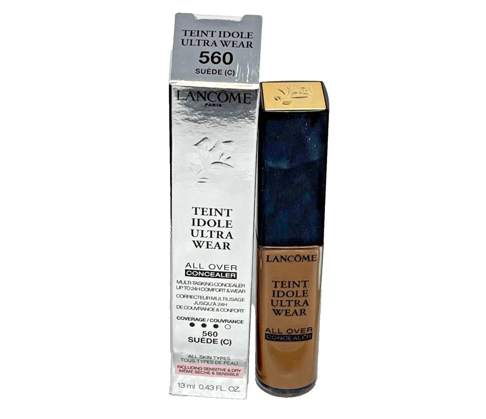 Lancôme Teint Idole Ultra Wear Foundation 560 Suede W – 24H Longwear Matte - New