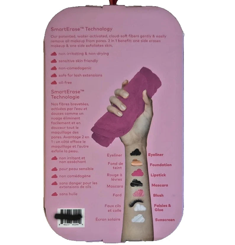 The Pink Original MakeUp Eraser Reusable Makeup Remover Cloth - New Sealed