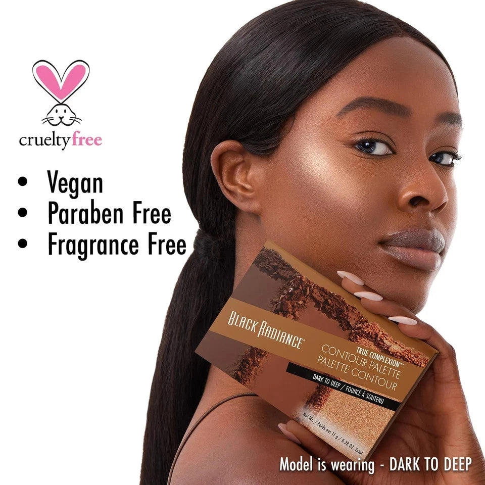 Black Radiance True Complexion Powder Foundation Dark to Deep Full Coverage New