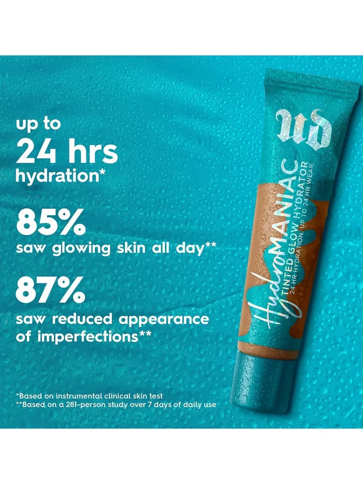 Urban Decay Stay Naked Hydromaniac Tinted Glow Hydrator Light 31 New Sealed