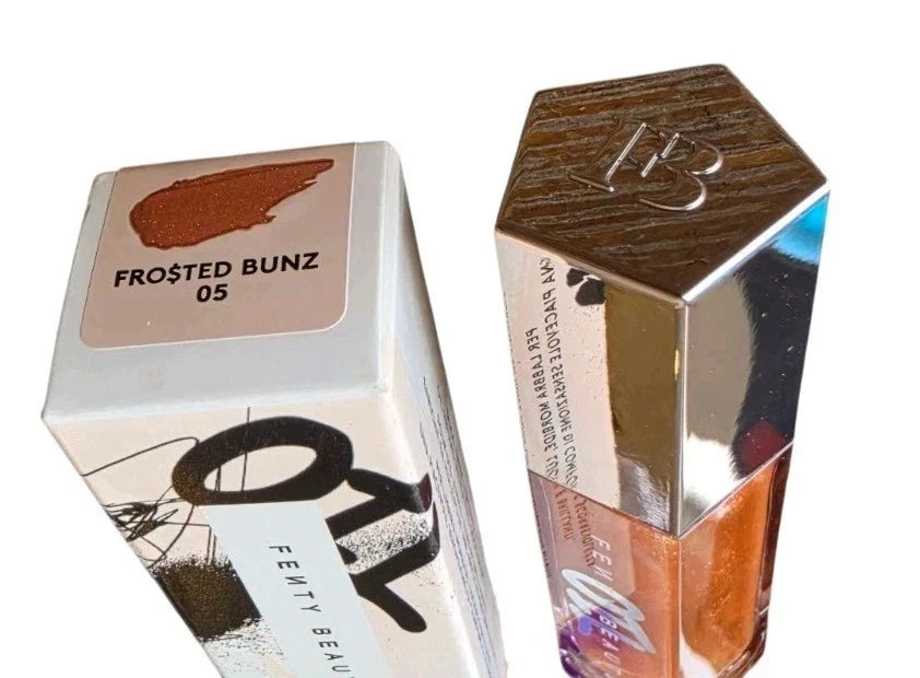 Fenty Beauty Gloss Bomb Oil Luminizing Lip Oil N Gloss 05 Frosted Bunz New